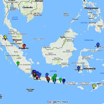 Lokasi Kampus & Peta (Google Map) Program Kelas Pegawai Nomor